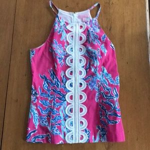 Sleeveless Lily Pulitzer top